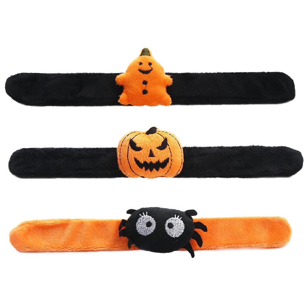 Easter Slap Clap Stuffed Toy Hand Pat Circle Shake Wristbands Pumpkin Buckle Ring Hands Clap Circle