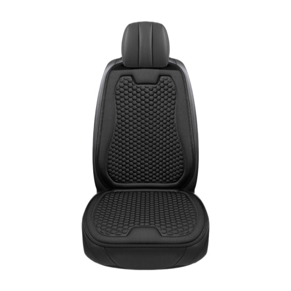 All Season Black Cool Sedan Seat Cushion Breathable Office Chair Cushion Auto