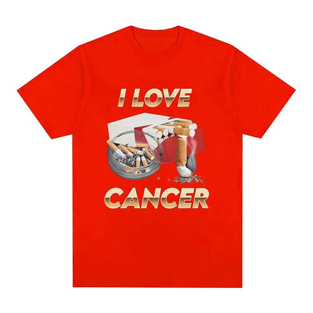 

I Love Cancer Meme T-shirt Women s Fashion Retro T-shirt Summer Casual Large Men Short Sleeved T-shirt Top Street Clothing 4XL