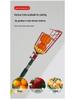 High-Altitude Metal & Mesh Fruit Picking Basket for Waxberry, Loquat, Peach, and Plum