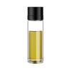 Men's Business Tea Infuser: Portable Double-Layer Glass Cup with Smart Temperature Display, Heat Insulation, and Anti-Scald Design.