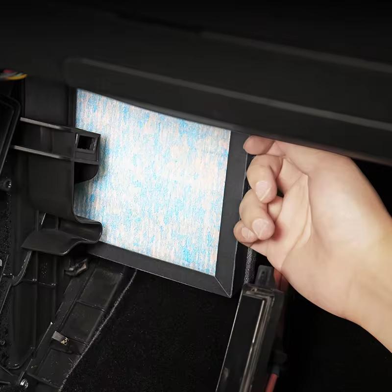 For Tesla Model 3 Model Y HEPA Activated Carbon Air Filter Air Conditioner Filter Element Replacement Kit For Tesla Accessories