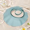 Shower Cap Shield Adjustable Bathing Head Hat Shampoo Visor Cap Soft BPA-Free Hair Washing Shield for Head