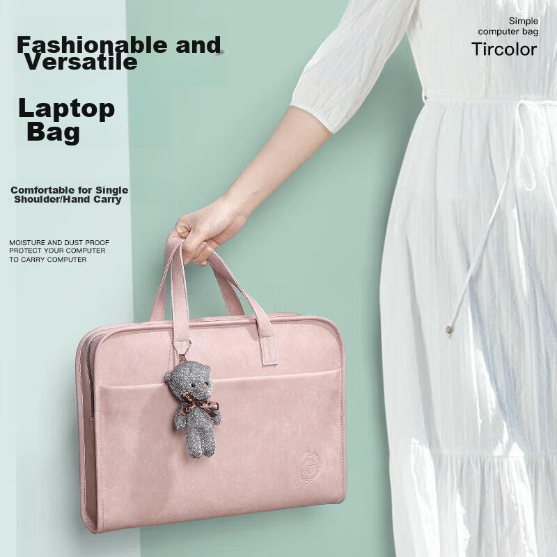 Taikesen Laptop Handbag Suitable for Apple Macbook And Lenovo Huawei 16-Inch High-Quality Briefcase for Wome
