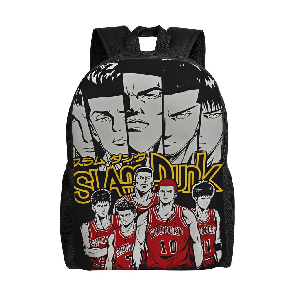 Slam Dunks Backpack  Outdoor Backpacks Student Kawaii School Bags Designer Breathable Rucksack