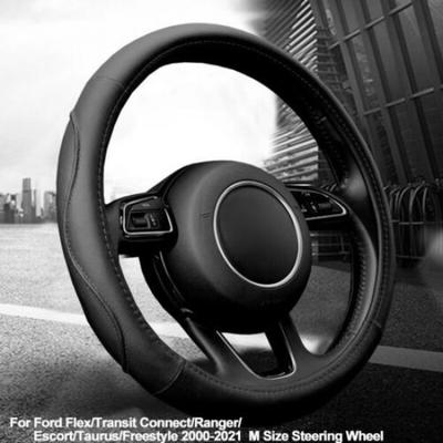Car Steering Wheel Cover For Ford Flex Transit Connect Ranger 2000- Escort