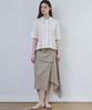 MALOUPE 4213 Crinkle Short Sleeve Shirt (Cream)