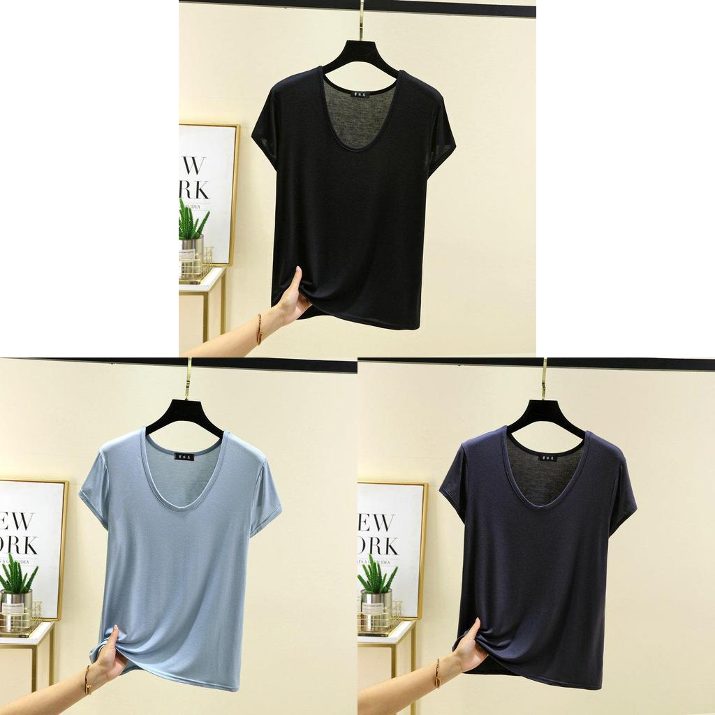 Moisture Wicking Modal T Shirt For Women With Breathable Fabric And Loose Fit For Casual Wear