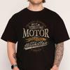 Vintage Motorcycle Tee Retro Style Tshirt 100 Cotton ONeck T Shirt Fashion Short Sleeve Mens Graphic Top