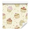 Sweet Cupcakes Wallpaper for Living Room and Bedroom 50x1000