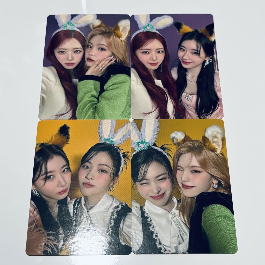 

[USED] ITZY Unit Lucky Drop Trading Cards (4 Types) Tower Records Algorhythm