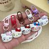 Cute Cat Pendant Keychain for Backpacks - Skirt Kitten Charm & Best Friend Gift