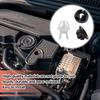 3PCS Car Hood Support Prop Rod Clips, Hood Rod Grommet Clips #91503-SS0-003 91604-SD2-013 Compatible with Honda Accord Odyssey