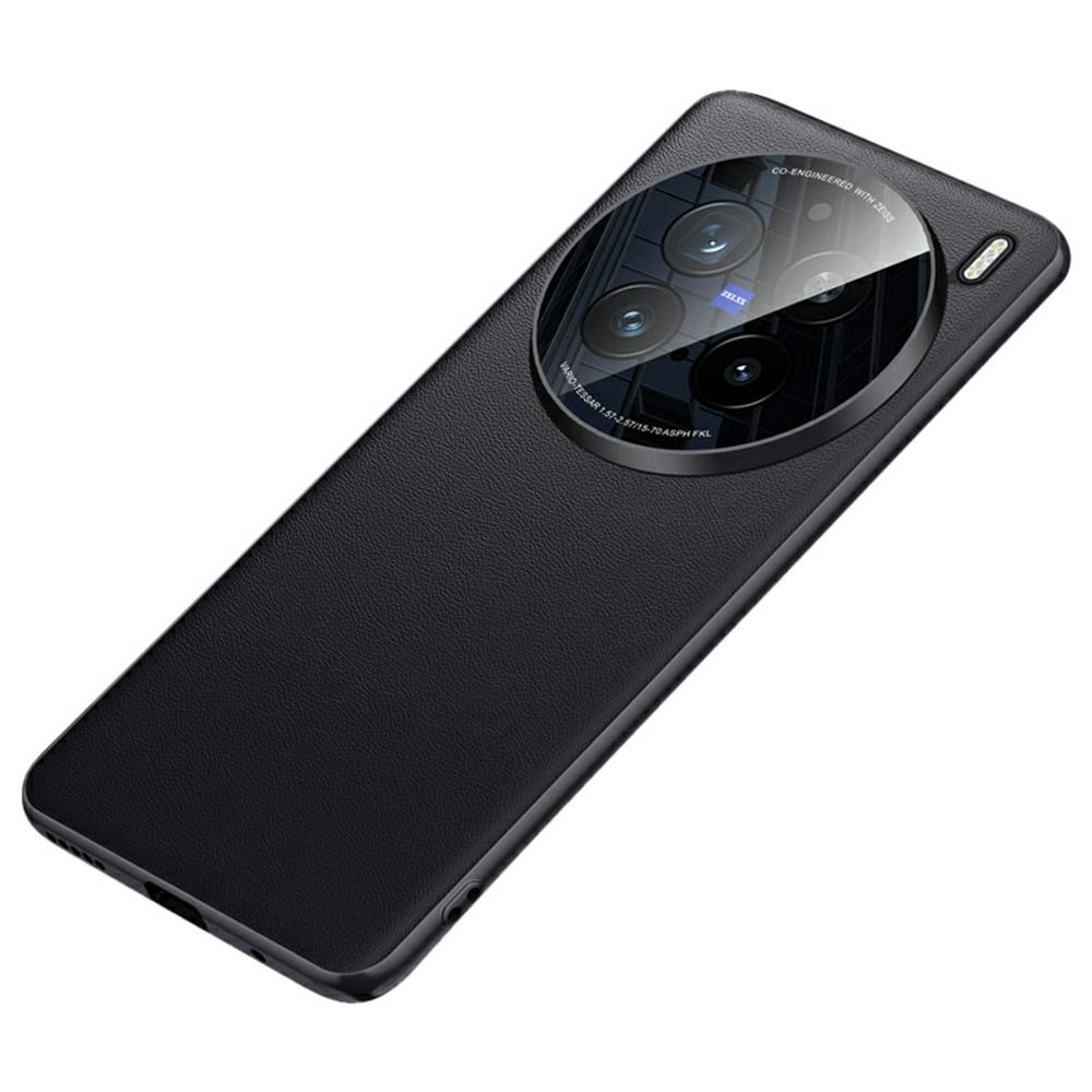 For vivo X200 Pro 5G Case Drop Resistant PU Leather+TPU Phone Cover A
