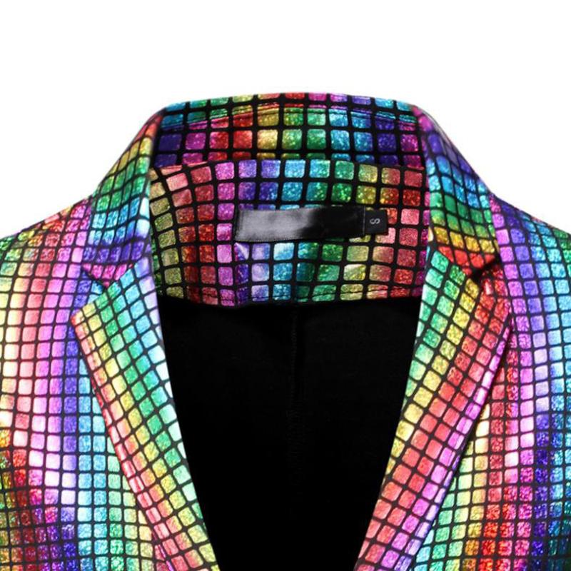 Ανδρικό σακάκι Nightclub Μοντέρνο κοστούμι Fashion Suit Jacket