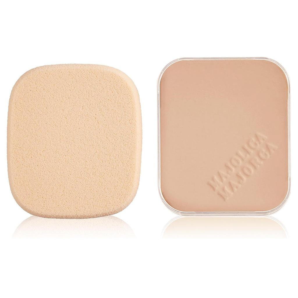 MAJOLICA MAJORCA Skin Remaker Pore Cover Ocher 10 (Refill) 10g SPF18 PA+ | Foundation | Powder | Pore Coverage, UV Protection | Shiseido