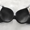European and American Style Women Sexy Lingerie Set Beauty Back Bra and Panties Set Push Up Underwear Set Adjustable Letter Strap Bra Set