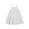 Kangol Kids Cotton Layered Dress White Sa 2102
