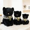33-60cm Kawaii Black Cat Plush Toy Doll Cute Big Cuddly Pillow Cushion Black Cat Plush Toy Doll For Boy Girl Brithday Gifts