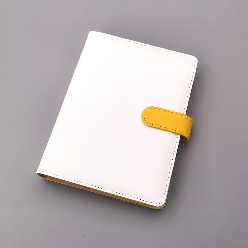 Color blocked 3-inch photo album, detachable loose leaf, A5 loose leaf, star chasing small card booklet, magnetic buckle, detachable ledger shell