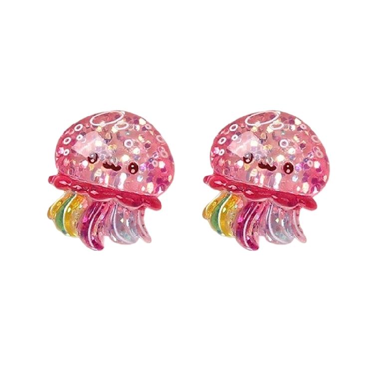 Pack Of 2/6 Sea Creature Resin Figurines Ornament for Craft Picture Frames Phone Case Scrapbooking and Hair Accessories