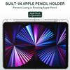 Hot Sale Transparent Acrylic Silicone Leather Case With Pen Slot Tablet Case for Ipad Air 4/5 10.9/ Pro 11 Tablet Covers Cases