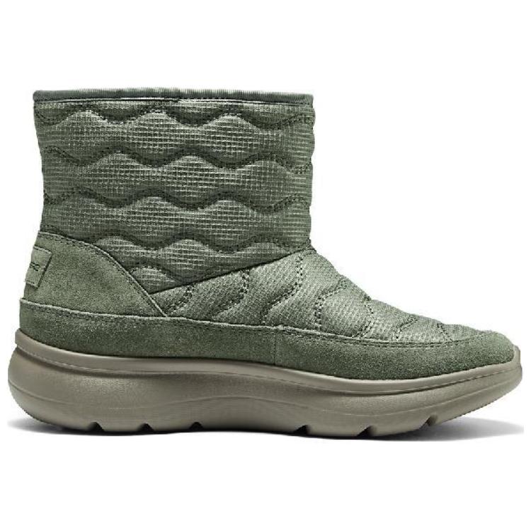 Skechers Ultra Go Trendy Mid-Calf Snow Boots Women Boots Green 144852-OLV
