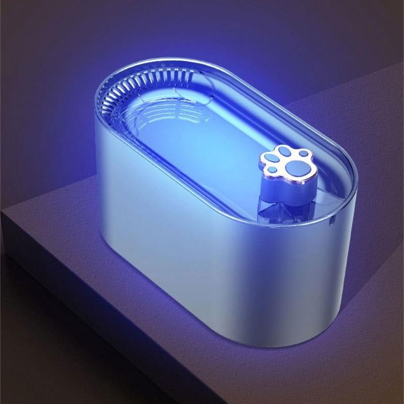 Katzenbrunnen Hunde Wasserspender 101oz Wasserkapazität Superleise Automatischer Trinkwassernapf Mehrschichtig gefiltert