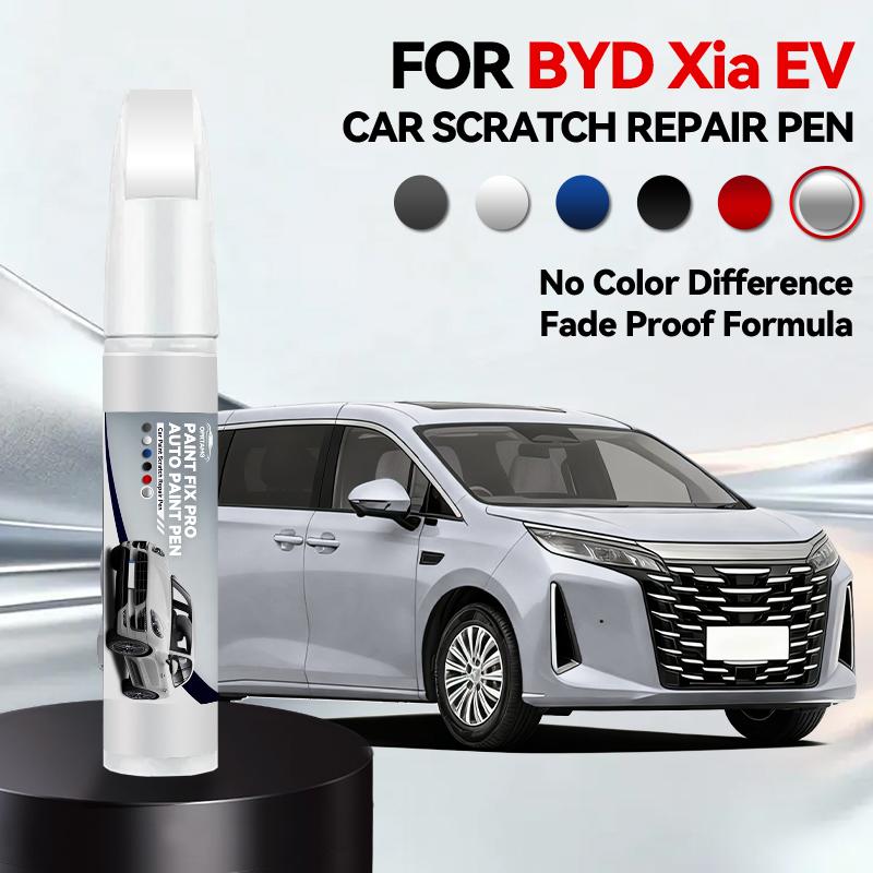 

Vehicle for Exclusive Use For BYD Xia EV 1990-2026 Paint Repair Pen Touch Up Scratch Remover DIY Auto Accessories Black White Si срібний