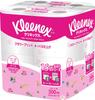by Kleenex print rolls for 12 toilet double floral herb scent x 8 packs [Sold case] long-lasting (8 rolls) 37.5m