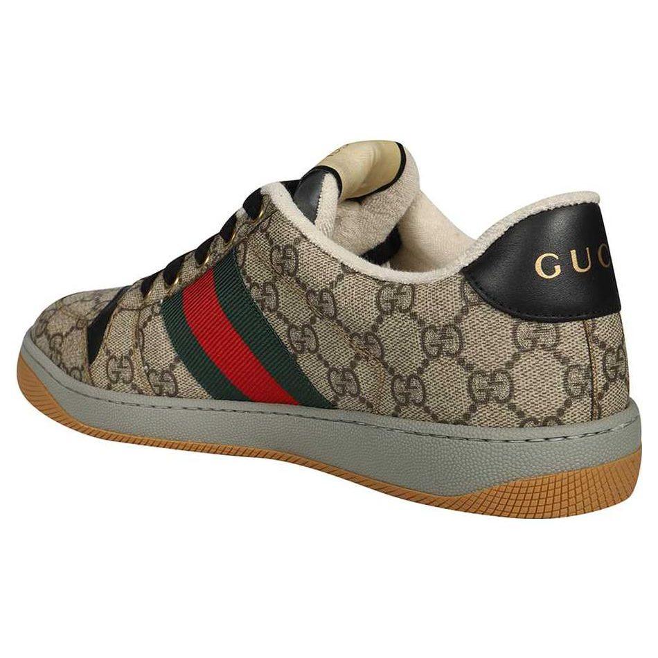 Gucci Screener Distressed Shoes Stylish Skateboarding Shoes Men's Light Umber 674530 96GE0 9766