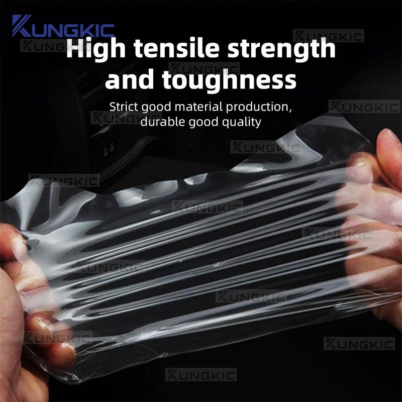 Interior Wrapping Film PET For Peugeot 508 2019 2020 2021 2022 2023 Gear Shift Panel Decoration Sticker Carbon Fiber LHD RHD