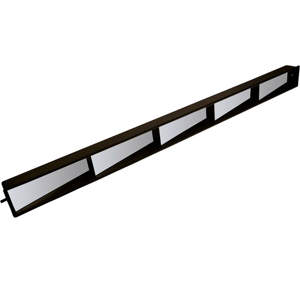 Golf Cart Rear View Mirror 5 Panel Wink Type Panoramic Rearview Mirror Universal Replacement for EZ‑GO