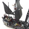 Caribbean The Black Pearl Pirate Ship Model Set Building Kits Bricks Toys No Box