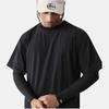 New Era SS25 Urban Roaming Series MLB Minimalist Loose Fit Sports Raglan Short Sleeve T-Shirt Unisex T-Shirt Black 14529147