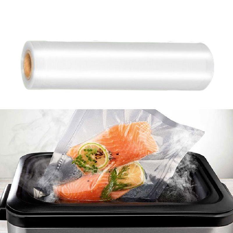 Sealer Food Vacuum Rolls Storage Bags 28 Cm Durable Material Freshness Kitchen