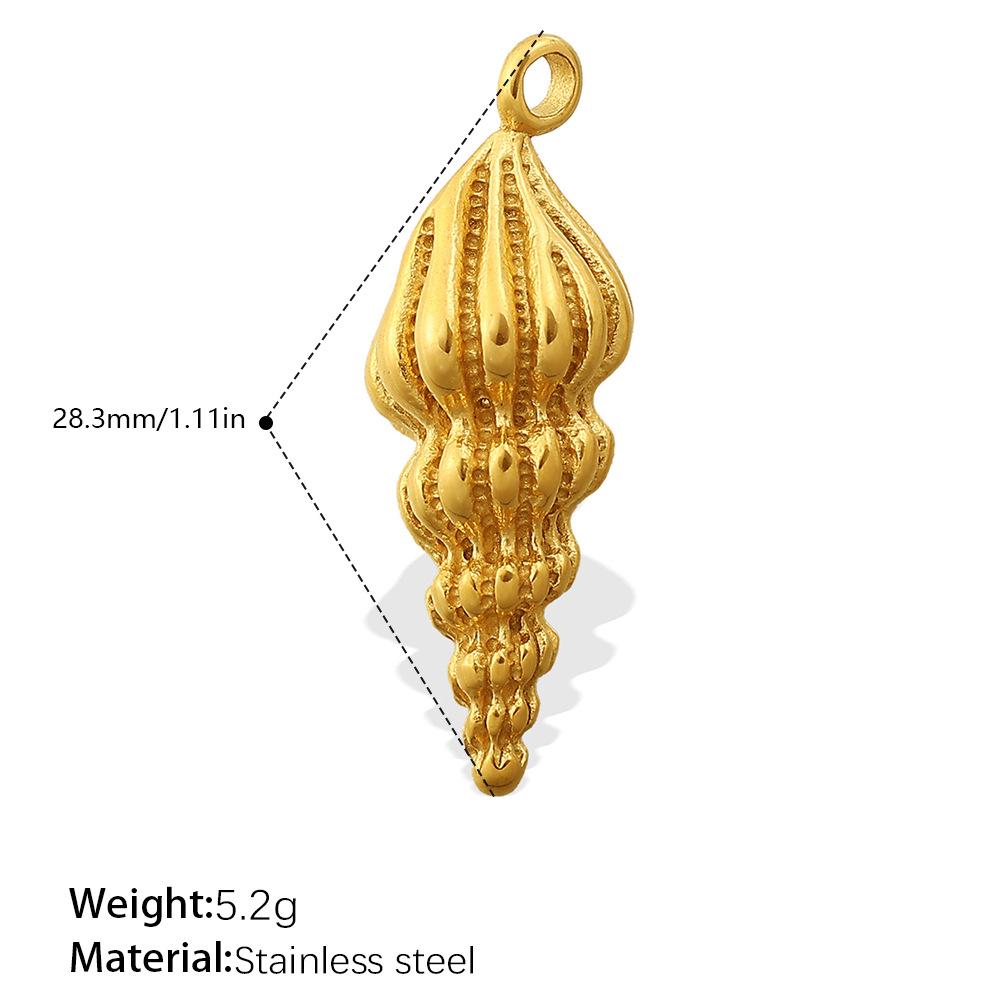 Fashion Daily Versatile Ocean Theme Diy Small Fish Pearl Pendant Does Not Fade Jewelry Accessories