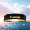 Funsea-Selle per Bicicletta, Stunt Impennata, Grande Sella BMX Cruiser, Flanella, Coprisella Ricamato Logo Binario 8mm, Occhio d'Aquila