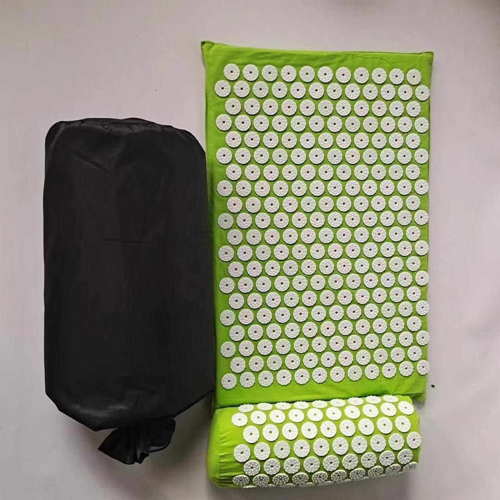 Körper-Kopf-Fuß-Nacken-Massagekissen-Matten-Set, Akupressur, lindert Stress und Schmerzen