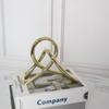 Modern Black White Twisted Resin Decoration Items Home Livingroom Table Sculpture Ornaments Study Office Desk Statue Accessories