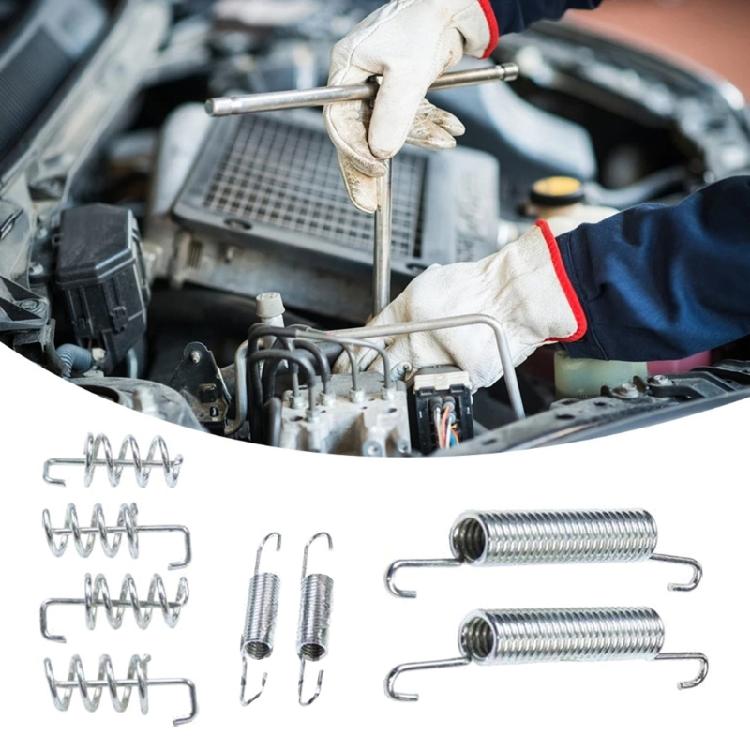 8Pcs 31445339 30645831 Handbrake Shoe Retaining Spring For S60 XC90 Automotive Repair Accessories