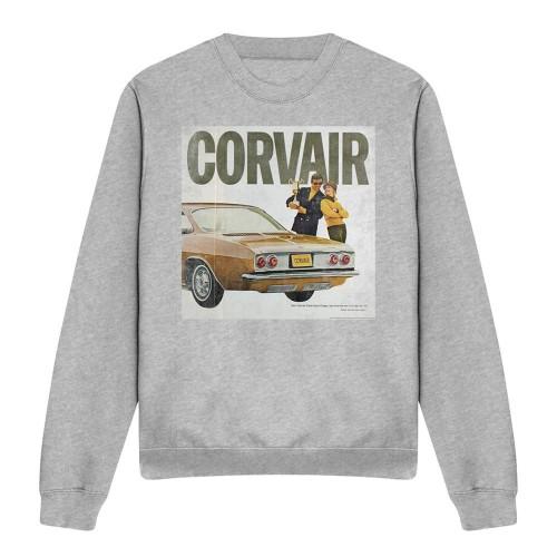 Chevrolet Unisex Adult Corvair Ad Heather Sweatshirt