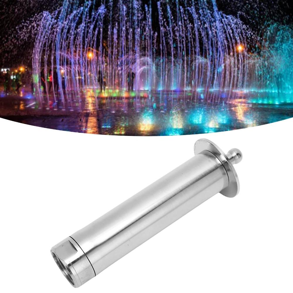 G3/4 Female Thread Fountain Nozzle Head Stainless Steel Water Fountain Spray Head  Garden Pond