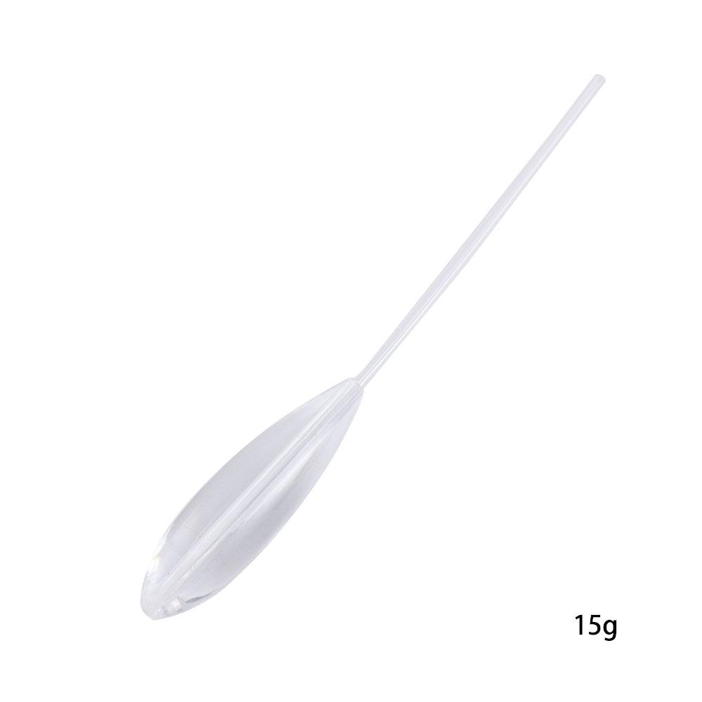 Casting Bobbers 5/10/15/20g Sinking-down Spinning Transparent Bombard Fishing Float Sinkend Type Float Acrylic Fishing Float