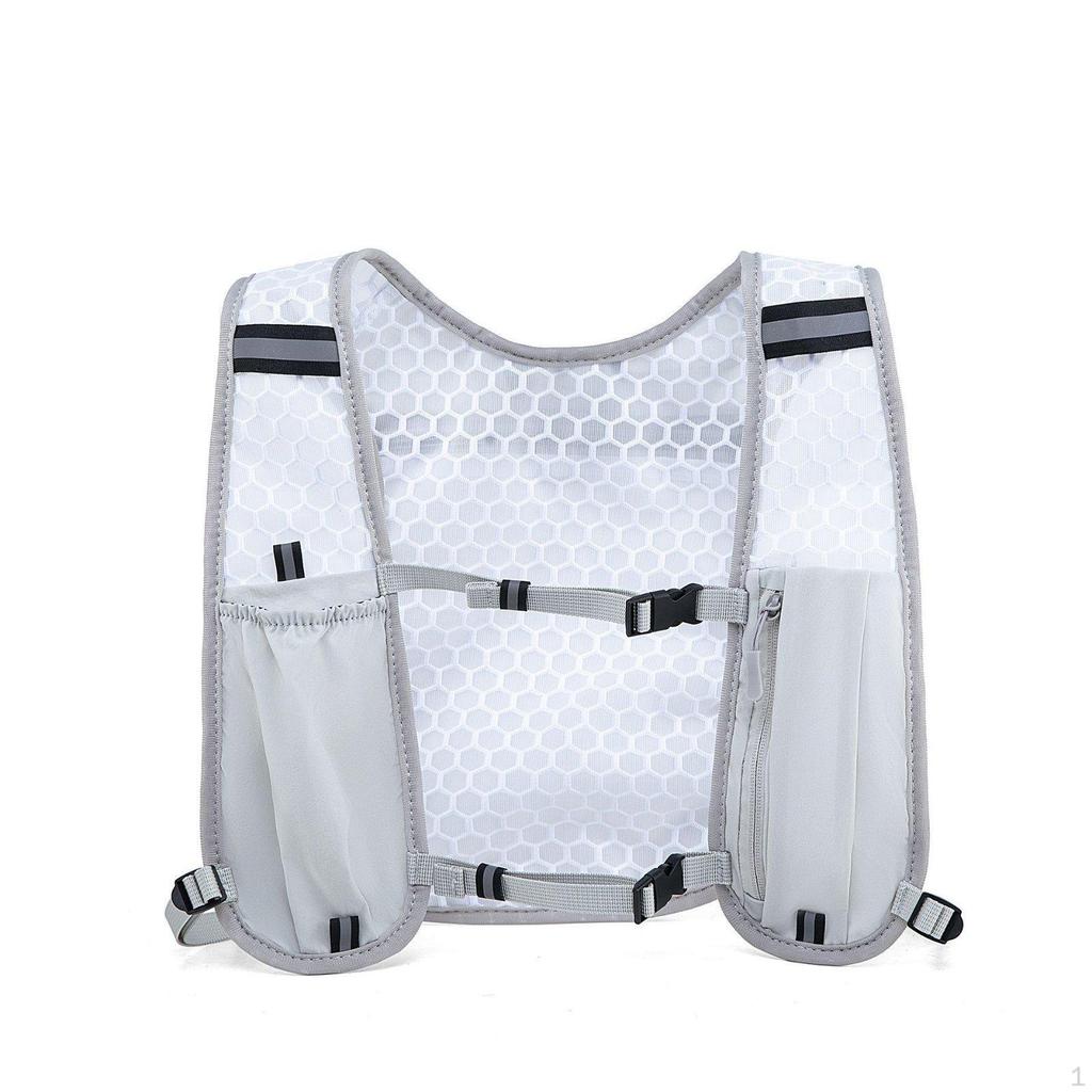 Trail Running Phone Holder Vest Adjustable Fit Outdoor Gear for Athletes, Hikers