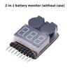 2-In-1 Lithium Battery Power Measurement Display Bb Ringing Low Voltage Alarm Electric Display Dual Function Buzzer 1-8S Module