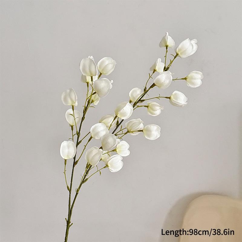 

Artificial Physalis Flower Bouquet Room Decor Pink Flower Fruit Tree Wedding Party Decor Aesthetic Art Simulation Flowers 1pc белый