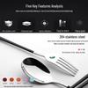 Portable Stainless Steel Cutlery Set