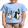 Summer Fashion Hot Sale 2026 Boys' and Girls' Penguin Cartoon Print T-Shirt