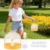 Large Space Hamster Outgoing Case Breathable Mesh Small Animal Carrier  Small Pet Owners